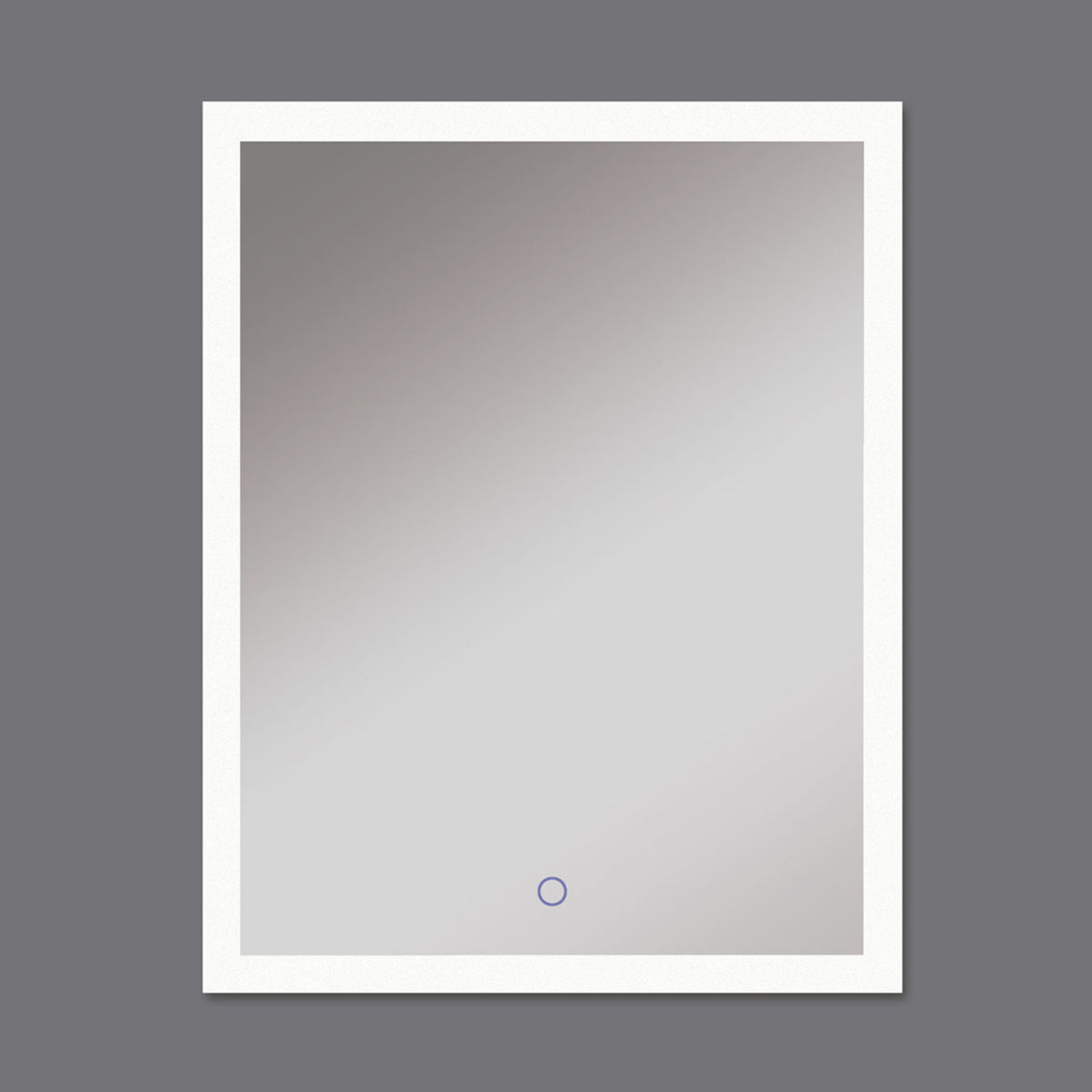 ACB ILUMINACIÓN Amanzi LED wall mirror, 65 x 75 cm, 3,000 K, for Bathroom, metal, glass, 35 W, energy efficiency: A+, W: 65 cm, H: 75 cm
