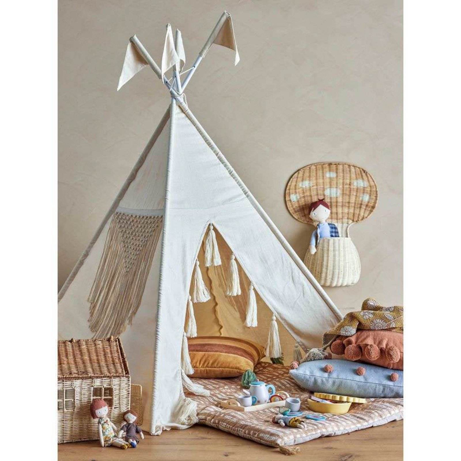 Fardin Sátor Tipi Nature - Bloomingville