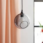 Ballroom pendant light, smoke grey