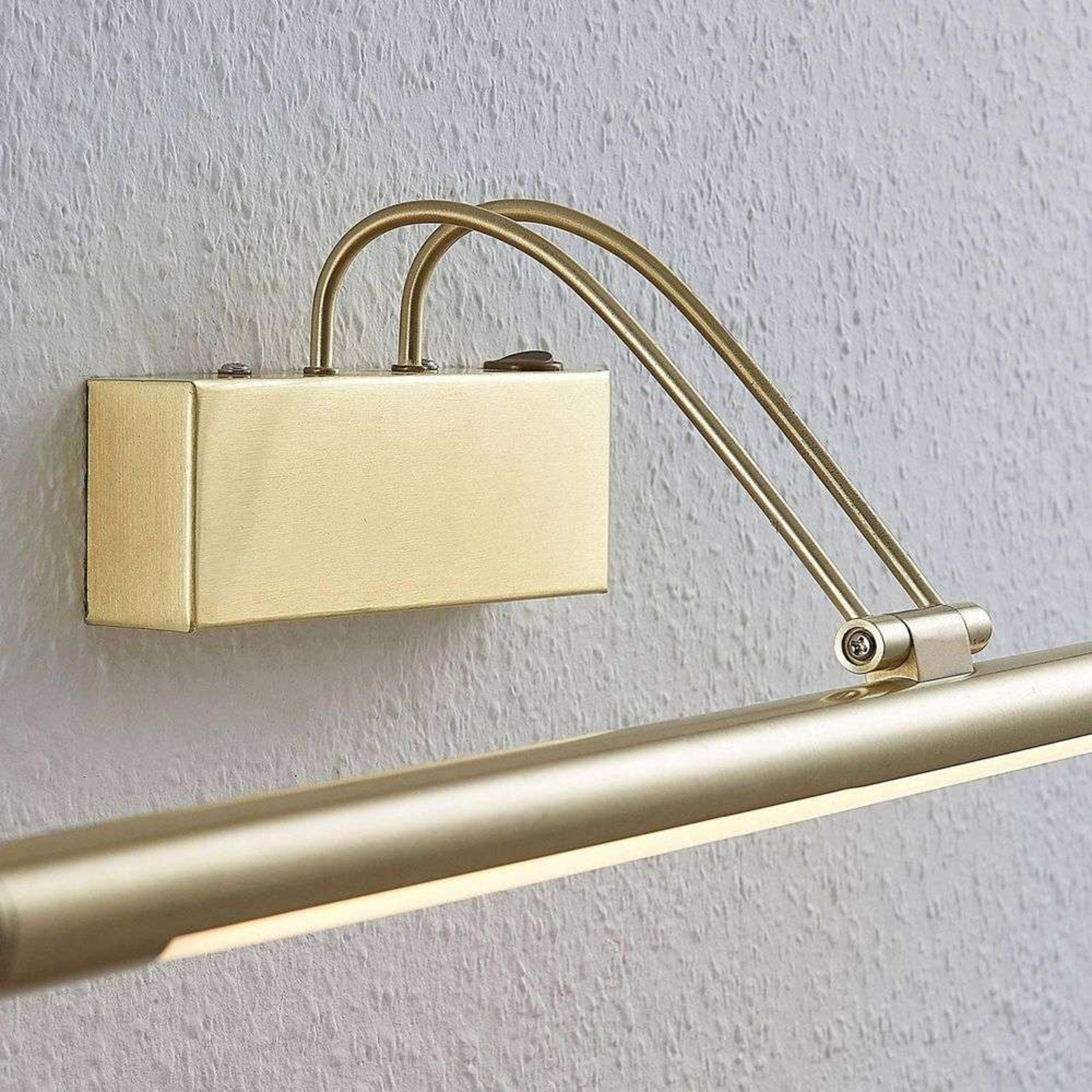 Mailine LED Candeeiro de Parede Brass - Lindby