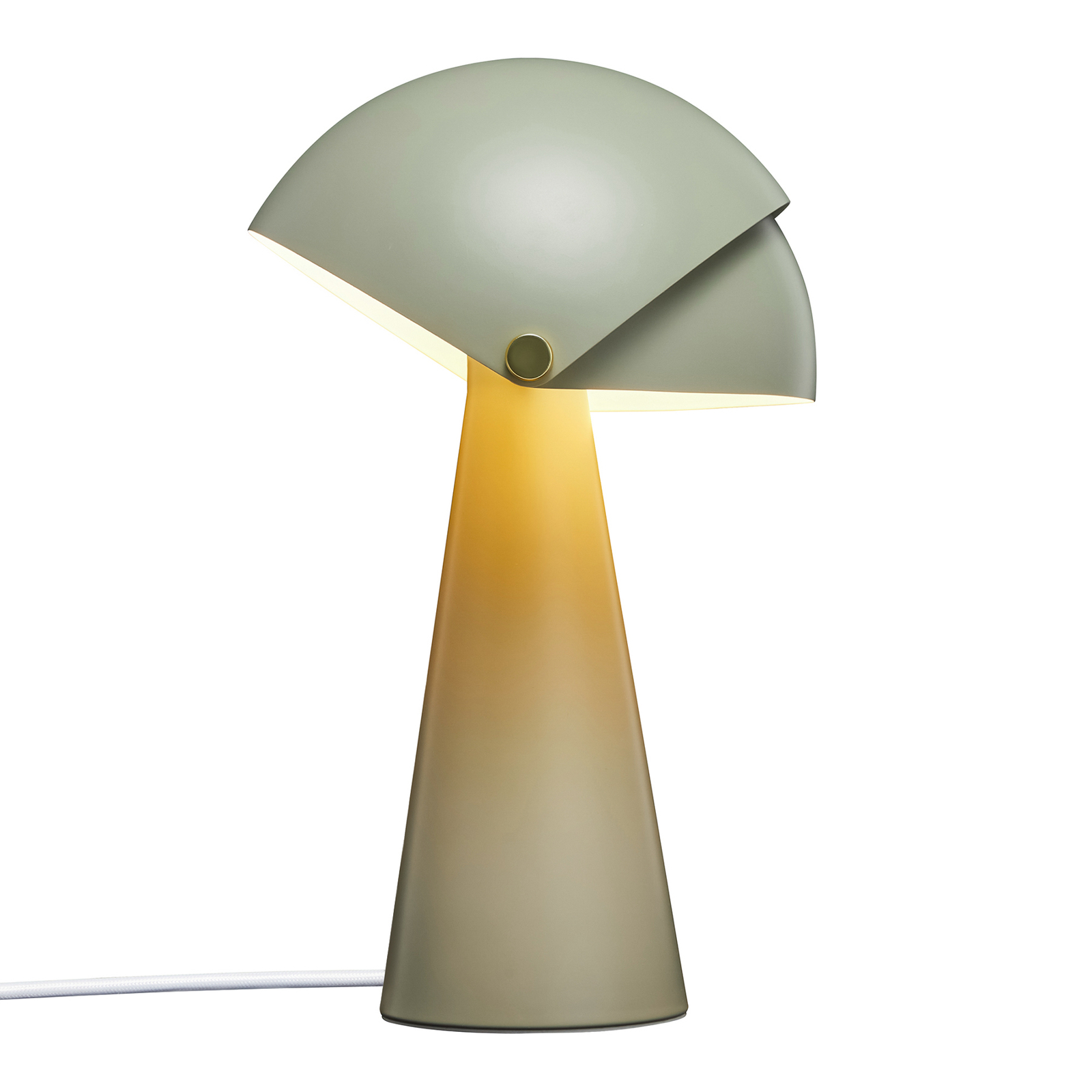 Align table lamp, tiltable lampshade, green