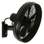 Ventilateur mural Breeze, noir, Ø 41 cm, silencieux - Beacon