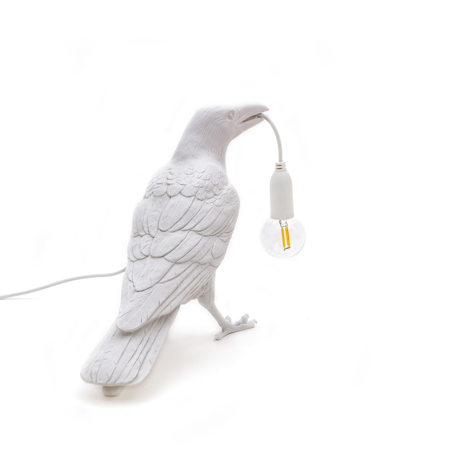 Bird Lamp Waiting Table Lamp Outdoor White - Seletti Bird Lamp Waiting Table Lamp Outdoor White - Seletti