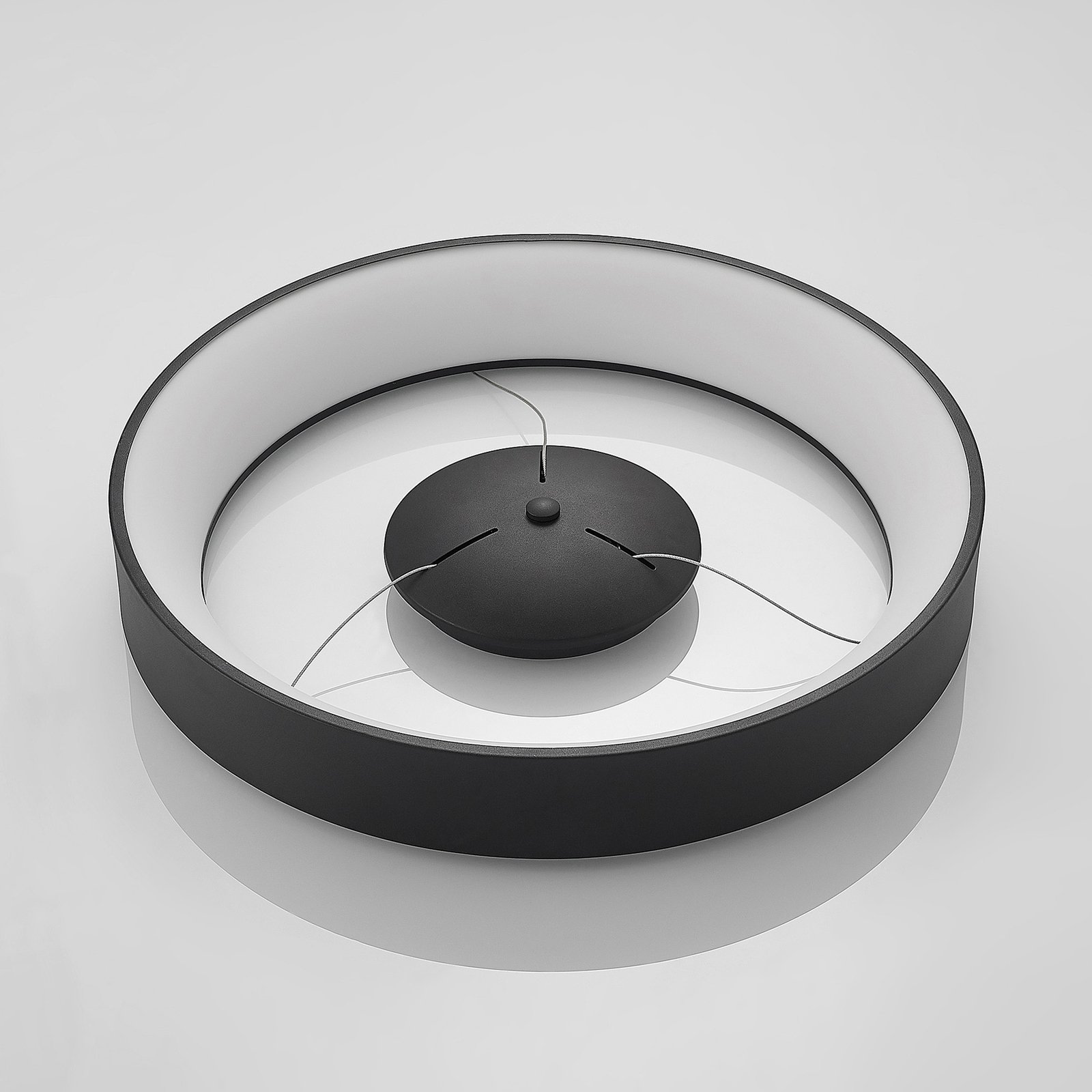 Aleksi Round LED Lampada a Sospensione Ø60 Black - Arcchio