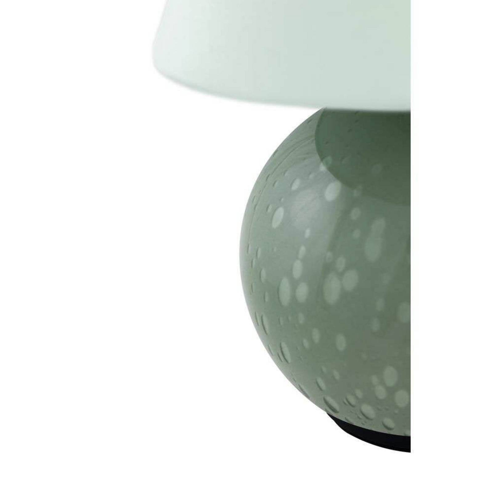  Globen Lighting Globen Lighting Akku-tischleuchte Iris, Grün, Höhe 23 Cm 