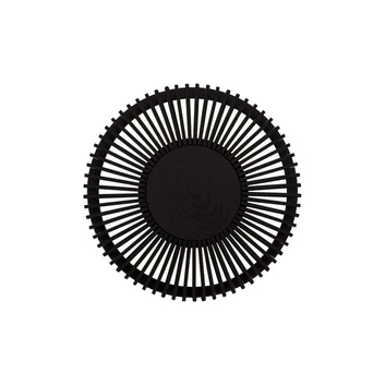 Clava Up Wood Vegg-/Taklampe Medium Black Oak - UMAGE