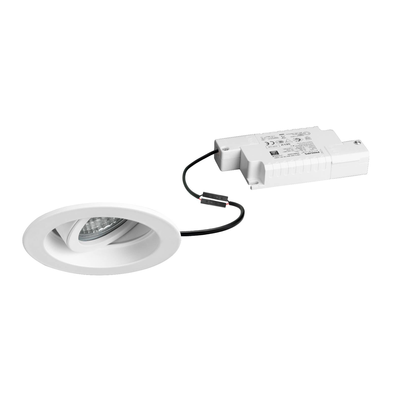 BRUMBERG Tirrel deep LED-Einbauspot RC, 830, rund, weiß