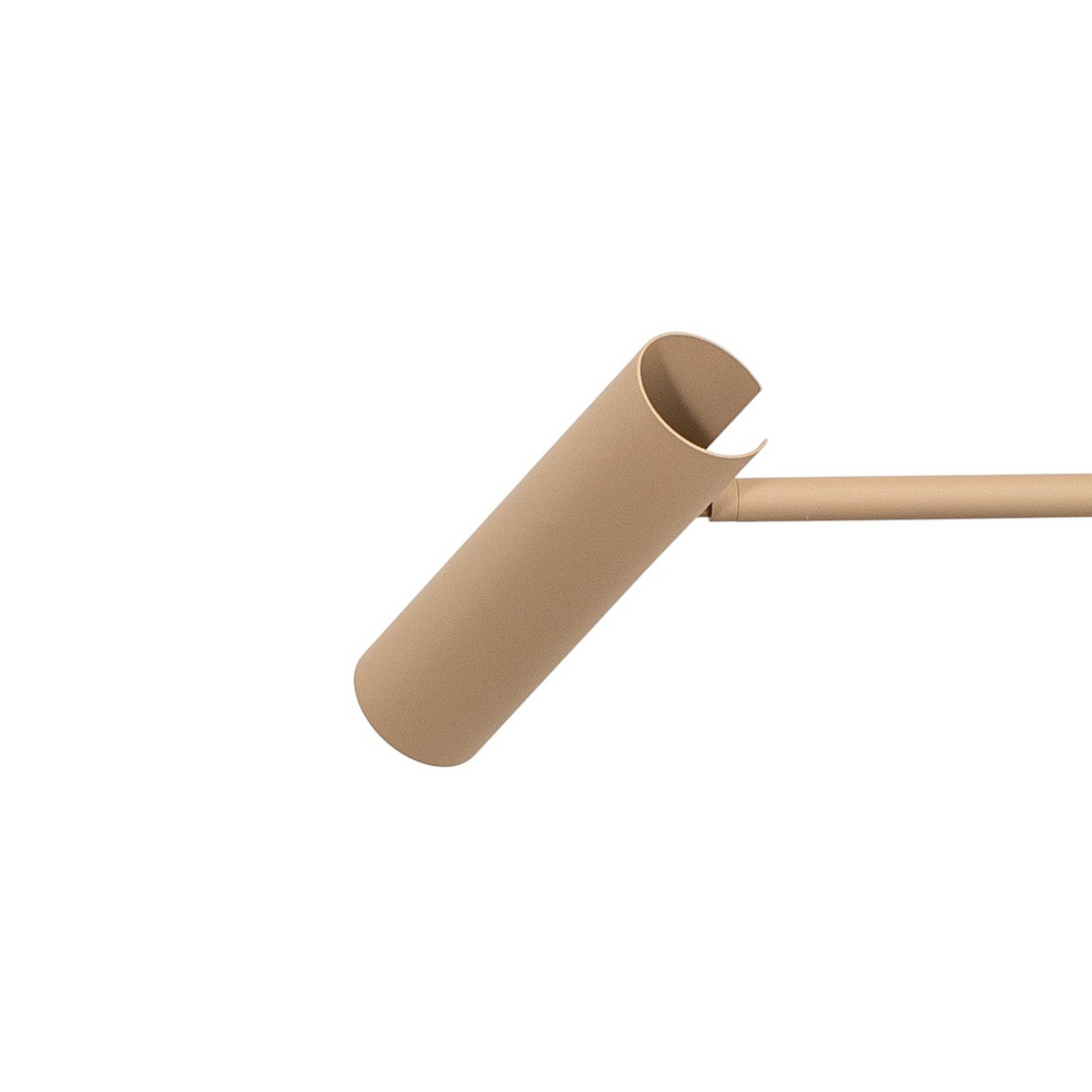 Lampe sur pied Axion, beige, hauteur 115 cm, acier