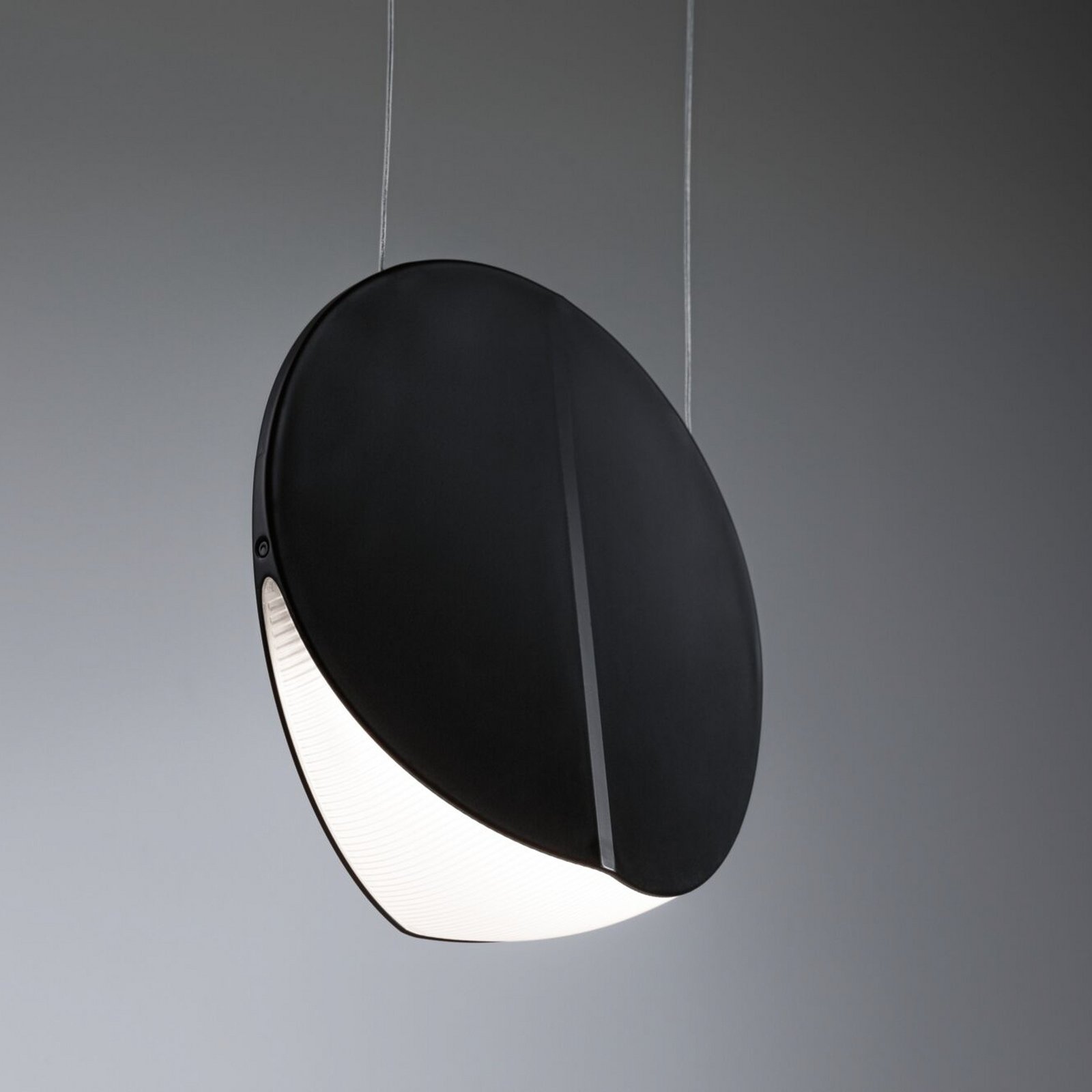Paulmann URail pendant Alejandro black 4,000 K 3-step dimmable