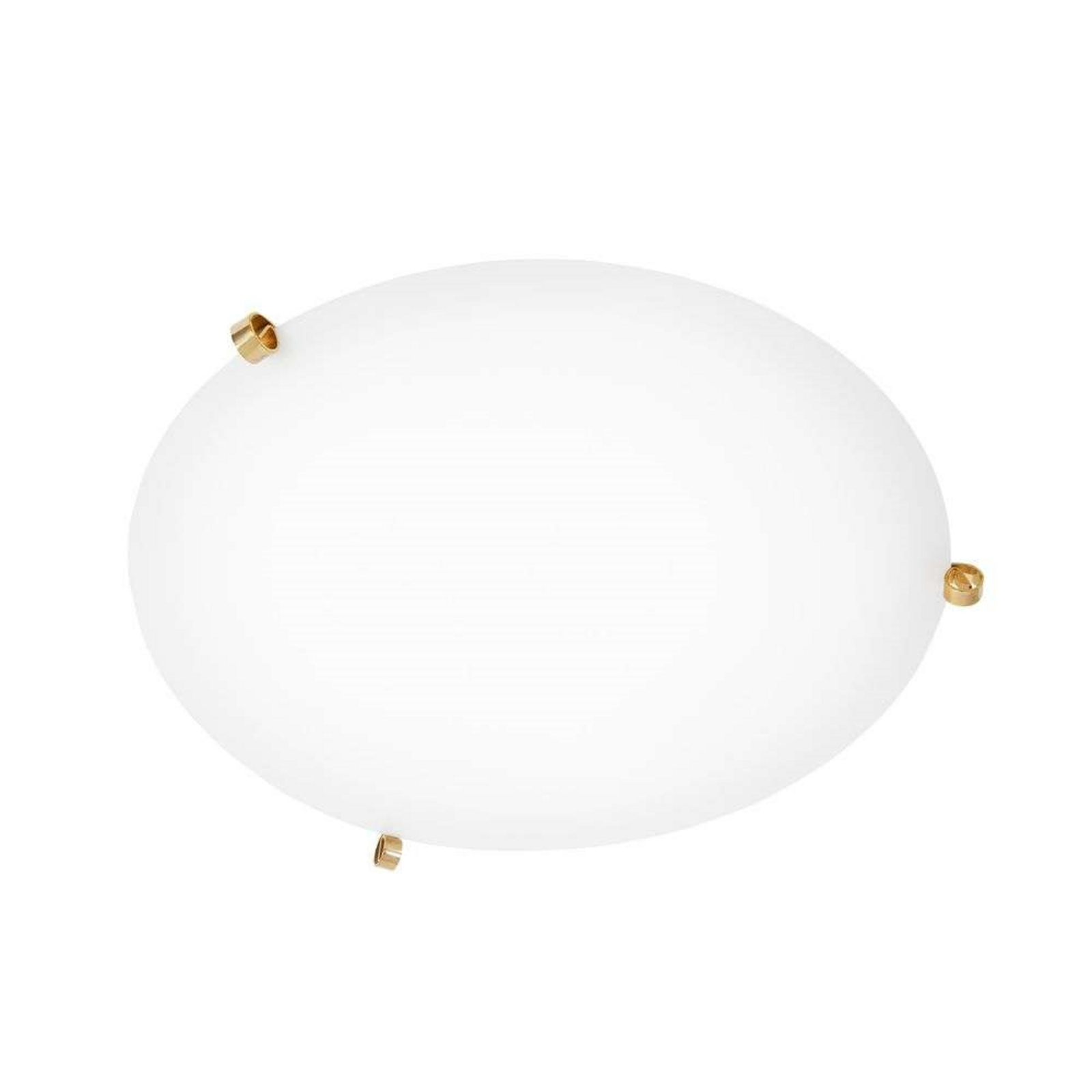 Ögla Plafond Ø45 Brass/White - Konsthantverk