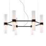 Zephyr Exagonal LED-Hängelampe, Ø 77 cm, schwarz - Artemide