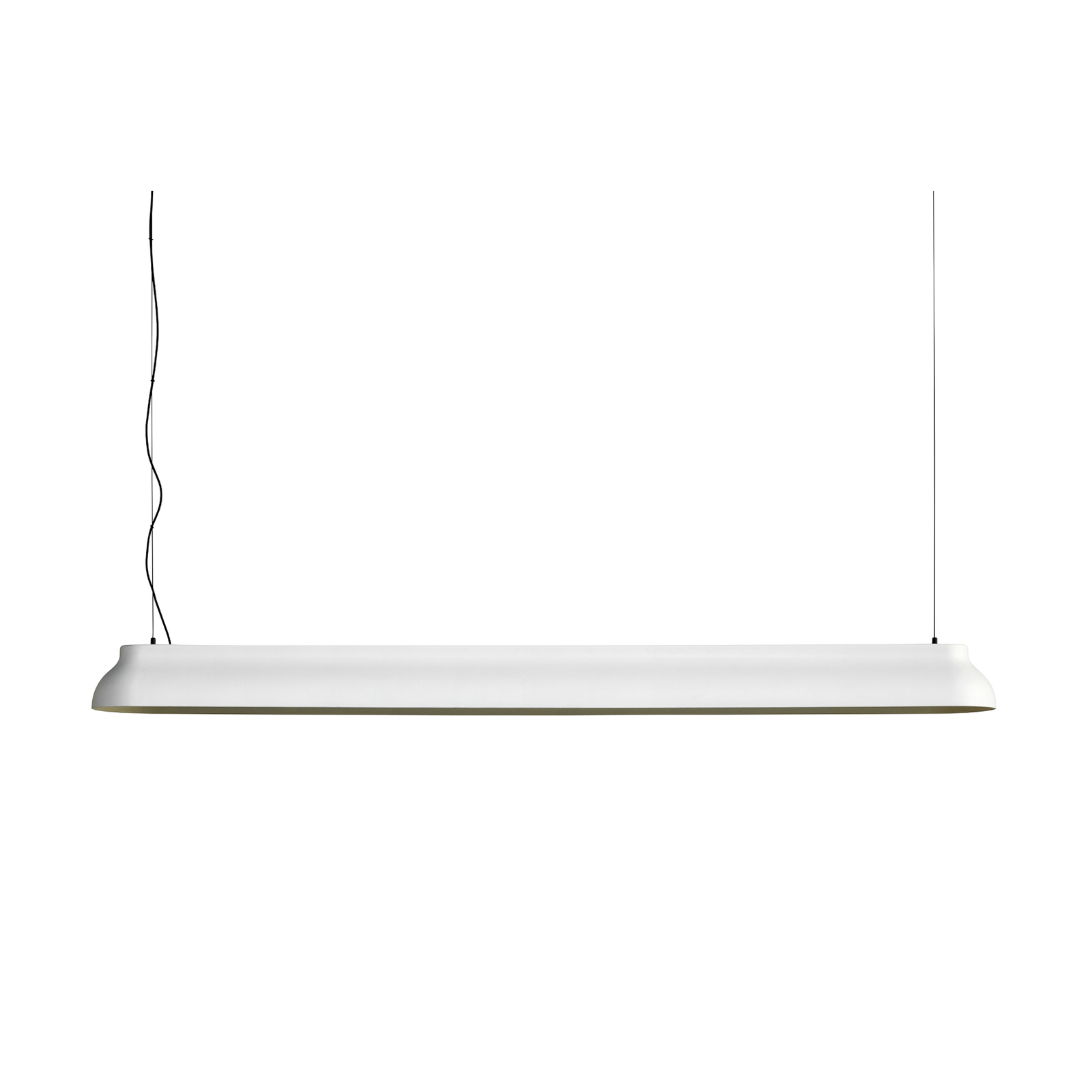 HAY PC Linear lampada LED sospensione bianco crema