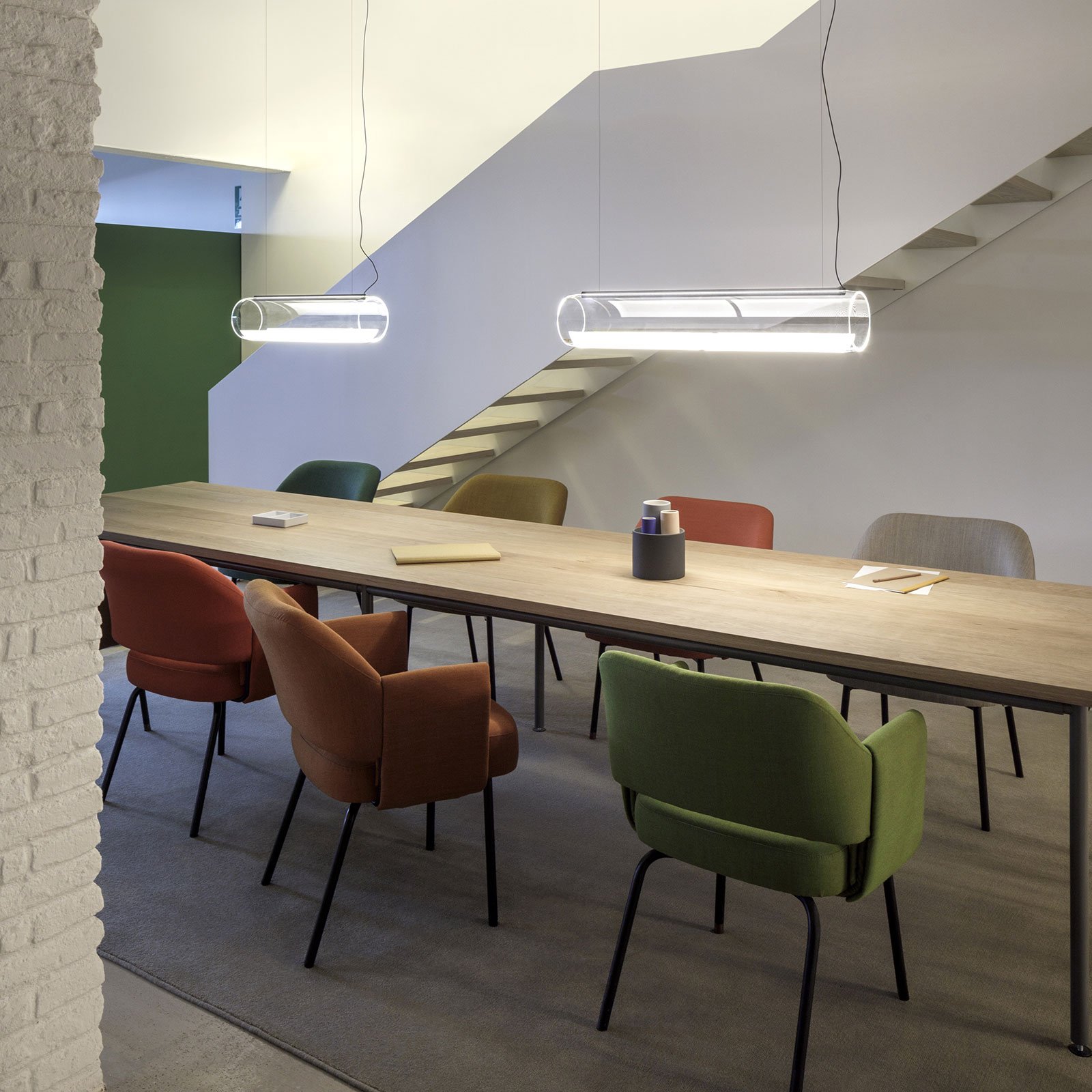 Guise 2277 LED-Hängeleuchte, Länge 89 cm - Vibia Guise 2277 LED-Hängeleuchte, Länge 89 cm - Vibia