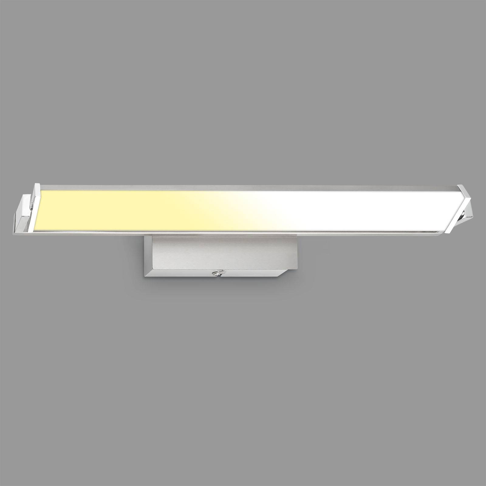 E-shop LED nástenné svietidlo Udonga, otočné, CCT, stmievanie, nikel