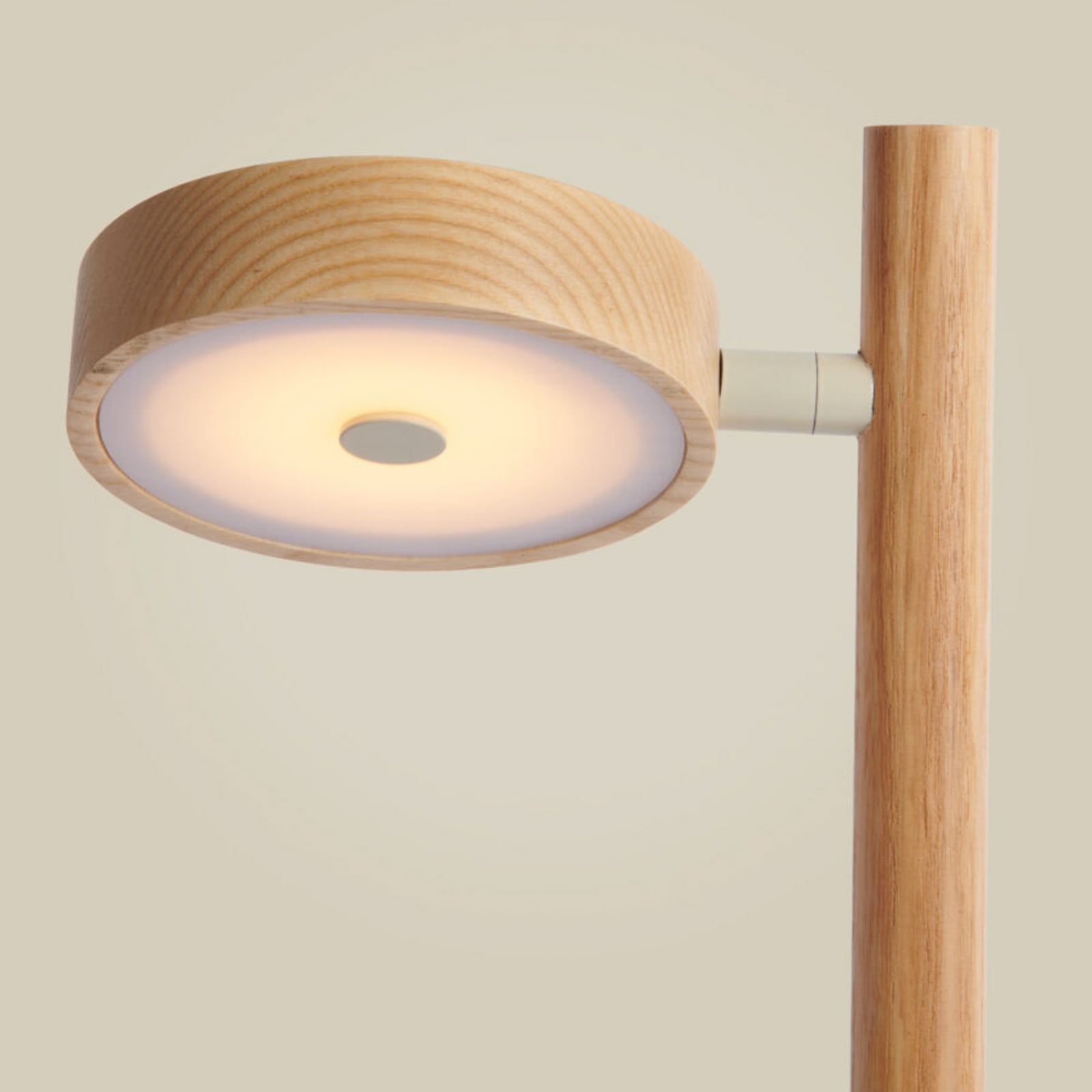 GOOD & MOJO lampada LED da tavolo Okinawa, naturale, 35 cm, legno