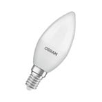 OSRAM LED Classic Star, kaars, mat, E14, 4,9 W, 2.700 K