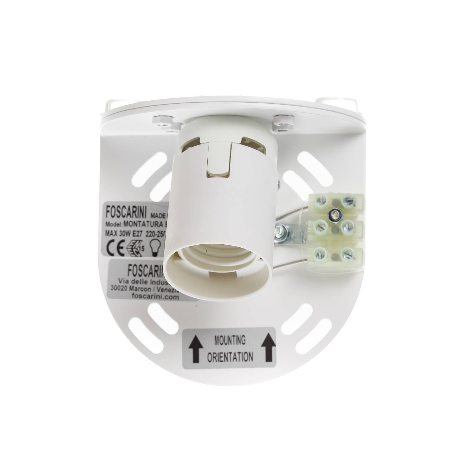 Foscarini Rituals 3 semi kinkiet, biały