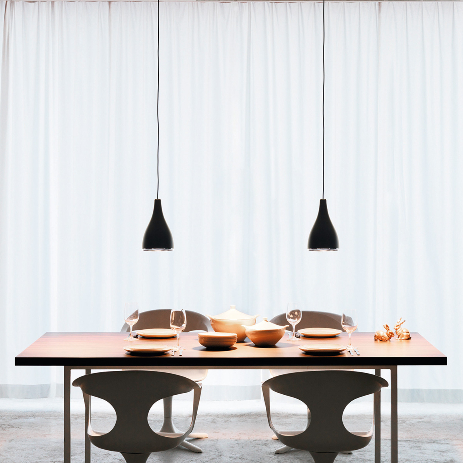 One Eighty Adjustable Riippuvalaisin S Black - Serien Lighting