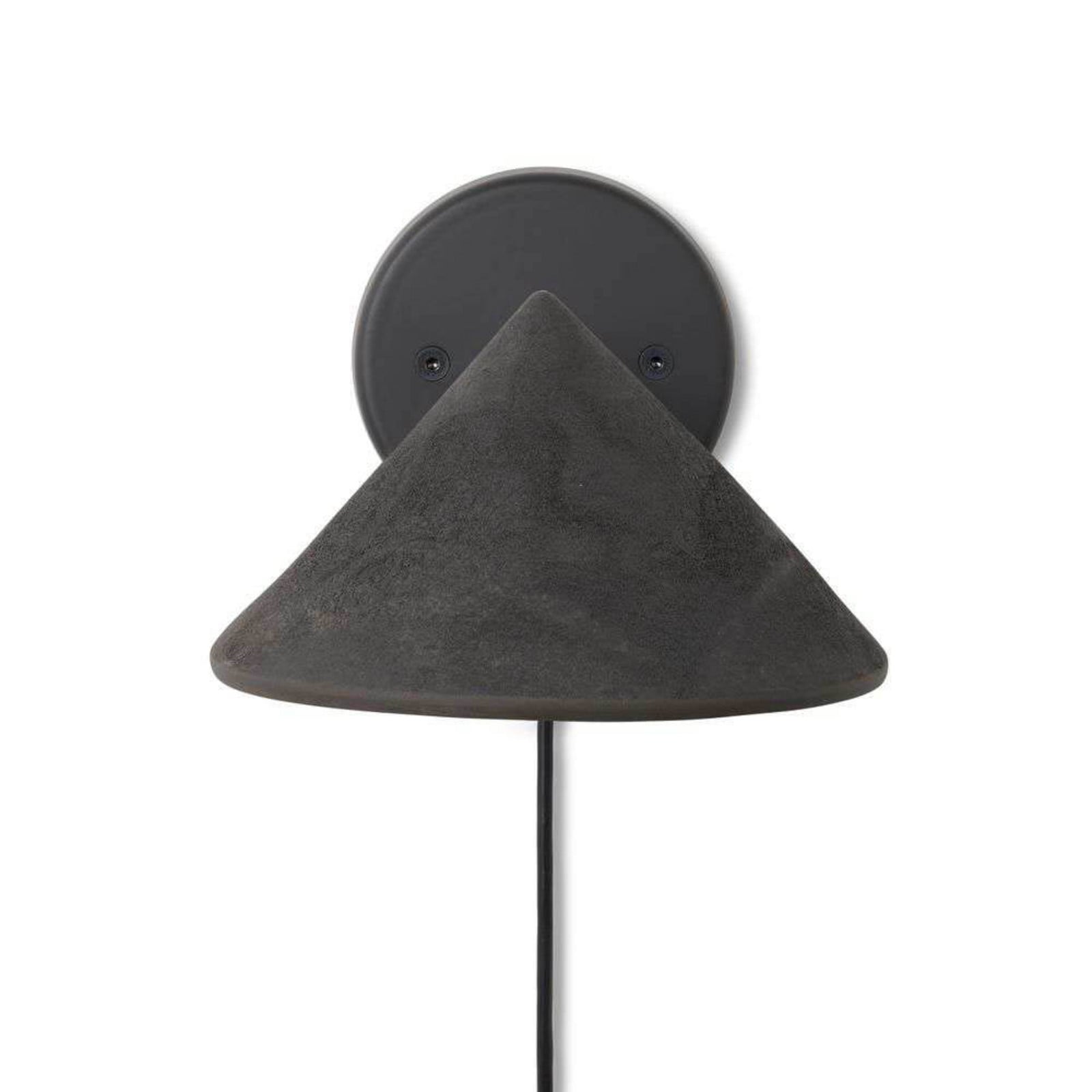 Terra V&auml;gglampa Coffee Waste Black MATER - Vardagsrum - Plast