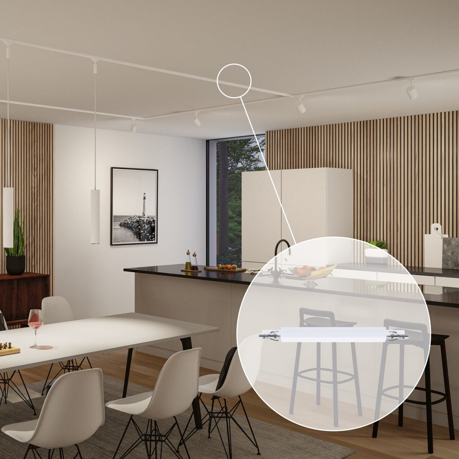 Paulmann URail bėgių adapteris ZigBee Dimm/Switch signalinis baltas Paulmann URail bėgių adapteris ZigBee Dimm/Switch signalinis baltas