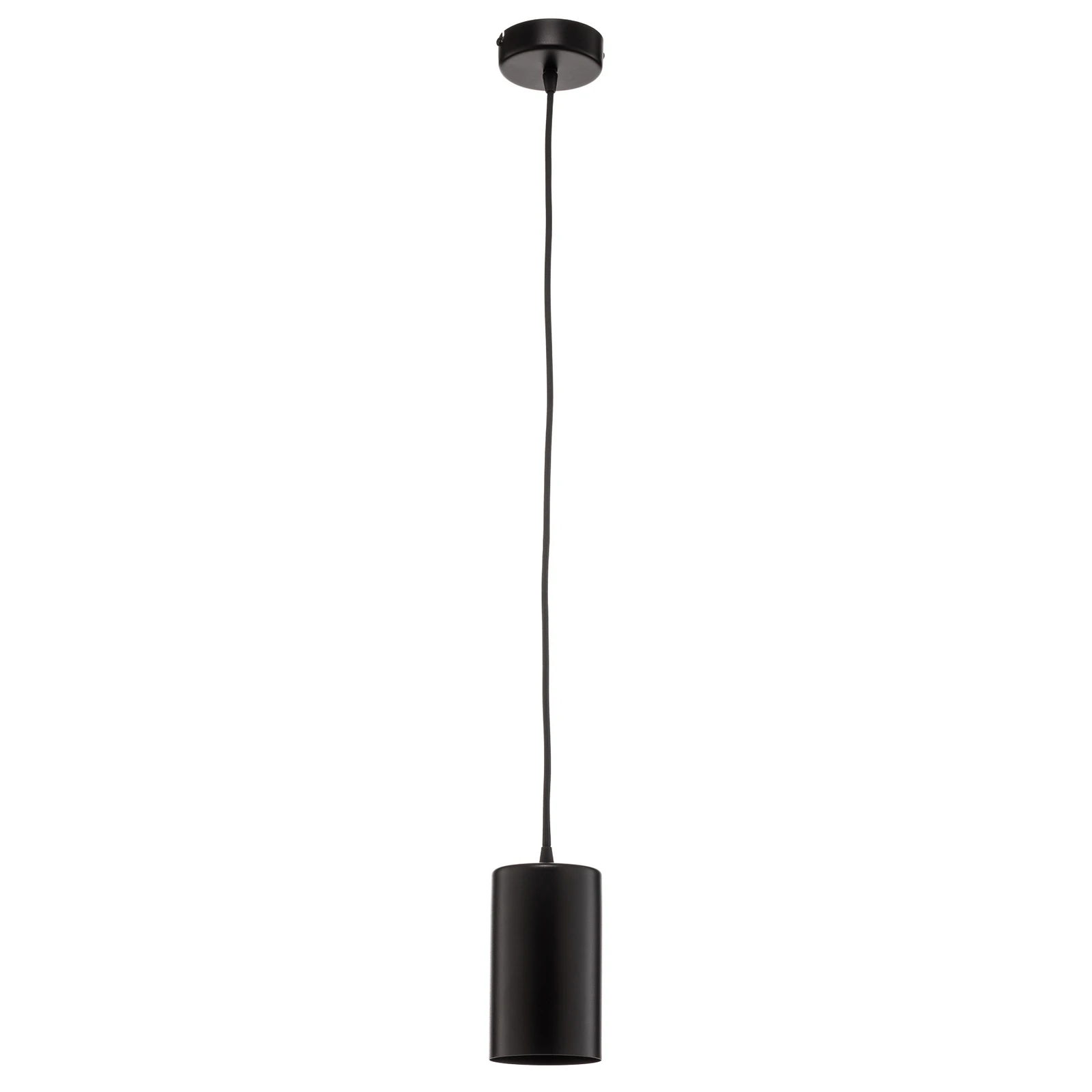 Lampa wisząca ZW Tube 170, 1-punktowa, czarna