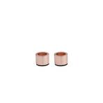 Light Candle Holder Taper 2 pcs. Rose Gold - Uyuni Lighting