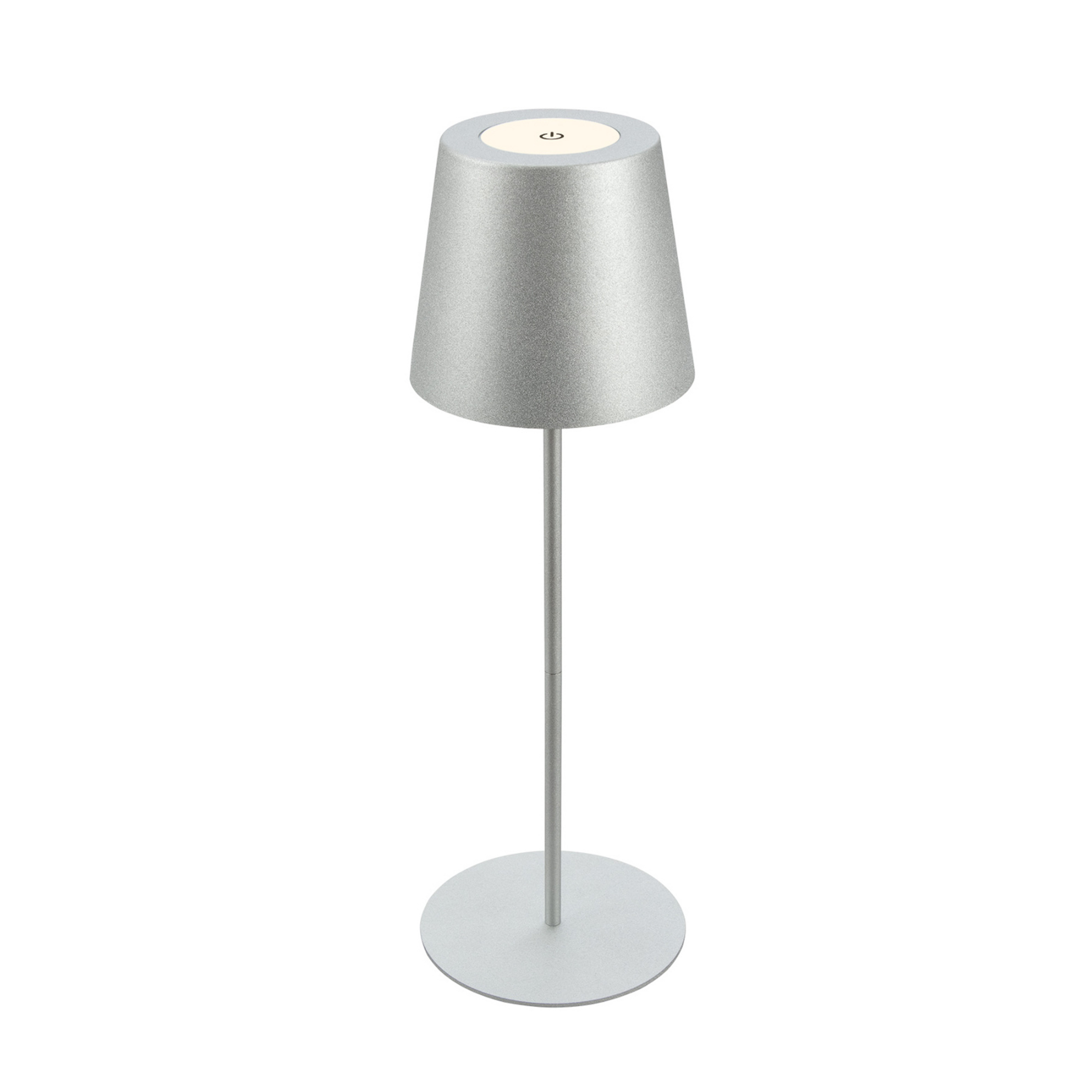 Lampe à poser LED rechargeable 7508014 chrome mat 2 700 K IP44 Touchdim