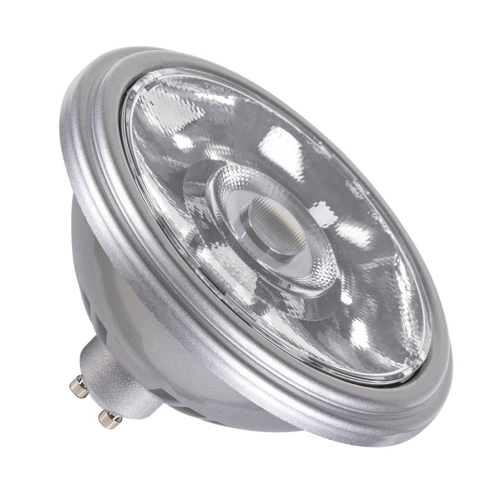 SLV LED-reflektor QPAR111 GU10 sølv 12,5 W 4000K 1000 lumen