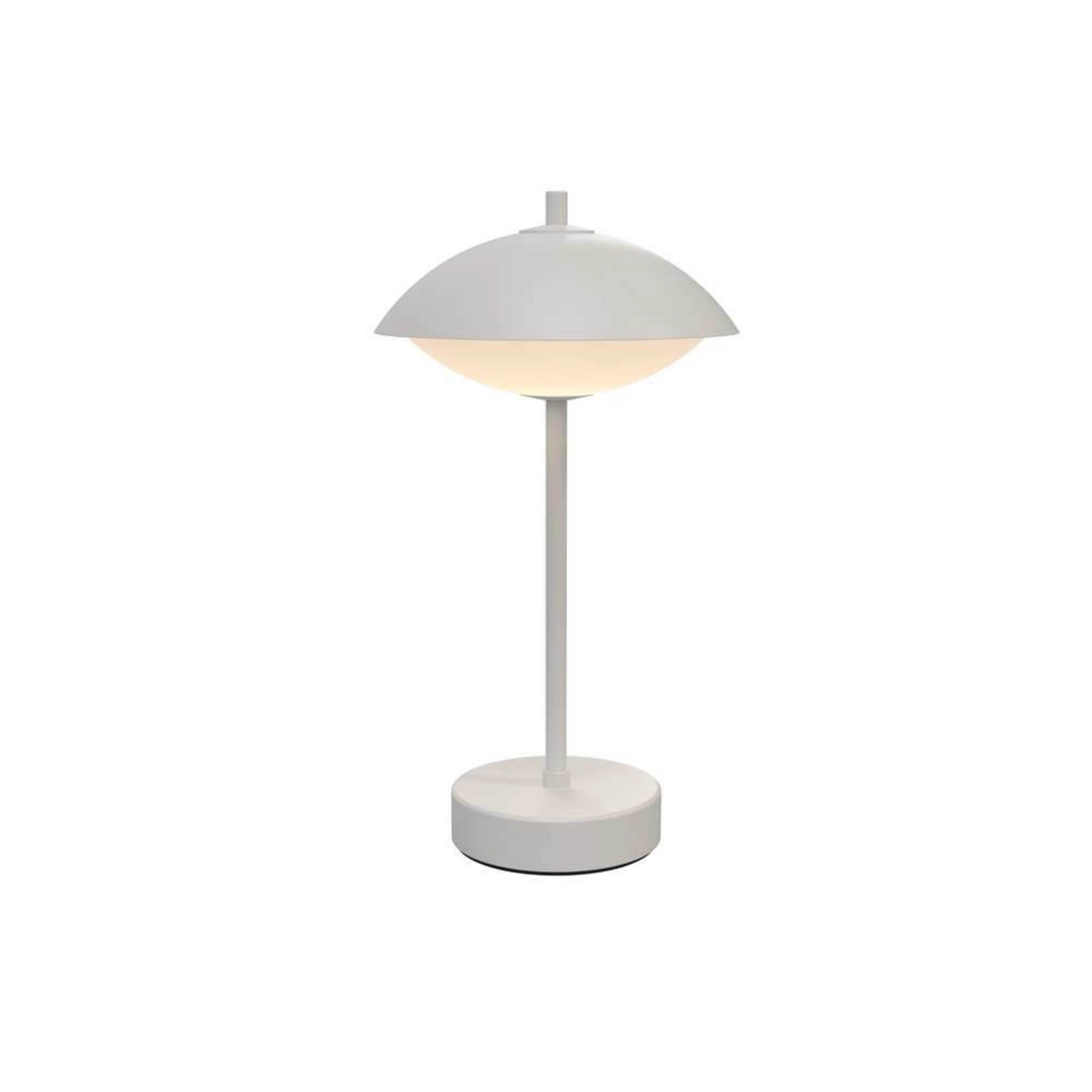 Musling Portable Bordlampe White FRITZ HANSEN - Stue - Metal billede