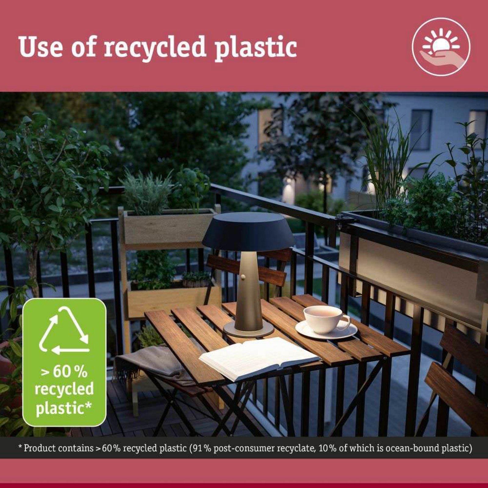 Soala Celulă solară Lampă Anthracite - Paulmann