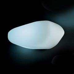 Lampada decorativa Oluce Stone, lunghezza 42 cm