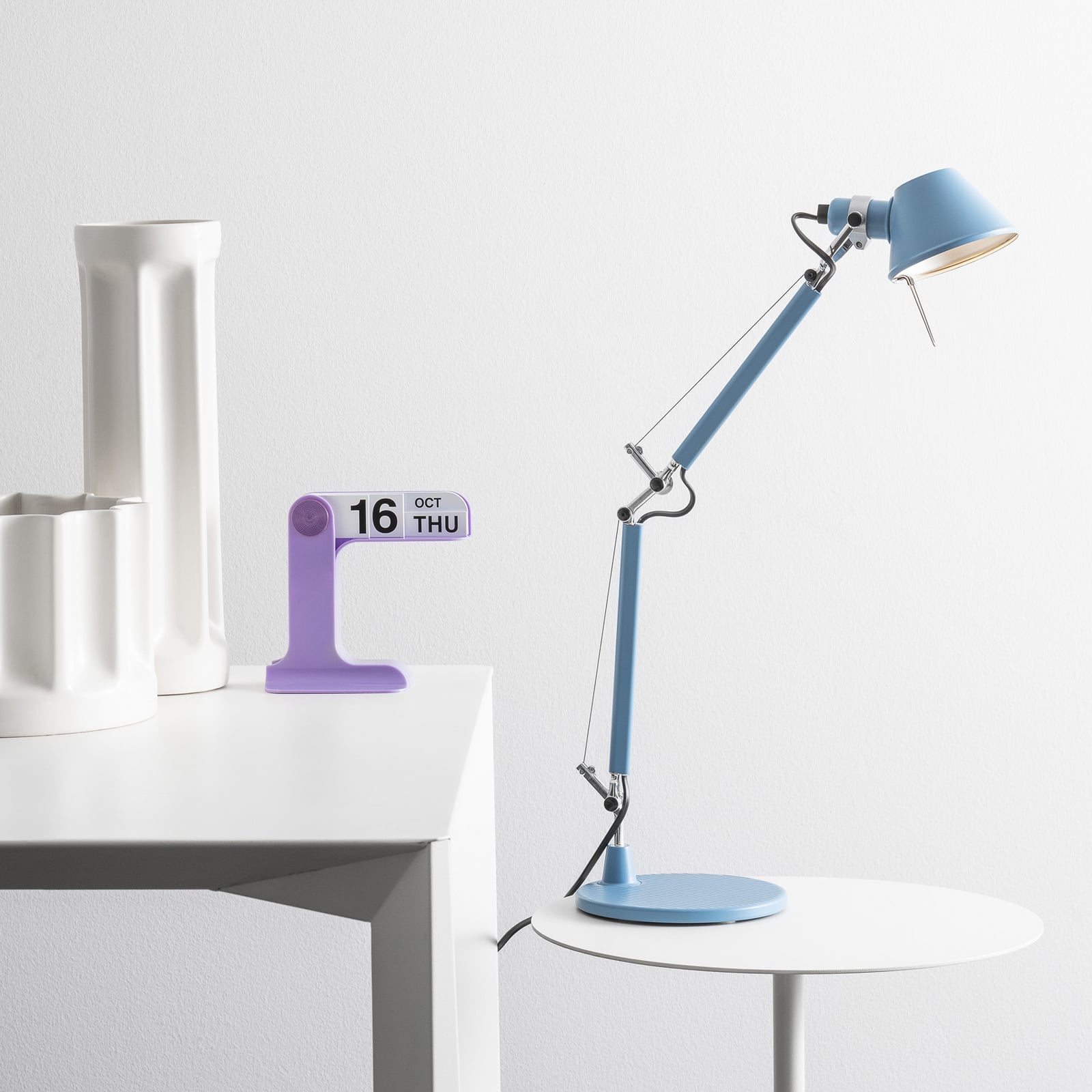 Tolomeo Micro Tischleuchte hellblau - Artemide Tolomeo Micro Tischleuchte hellblau - Artemide