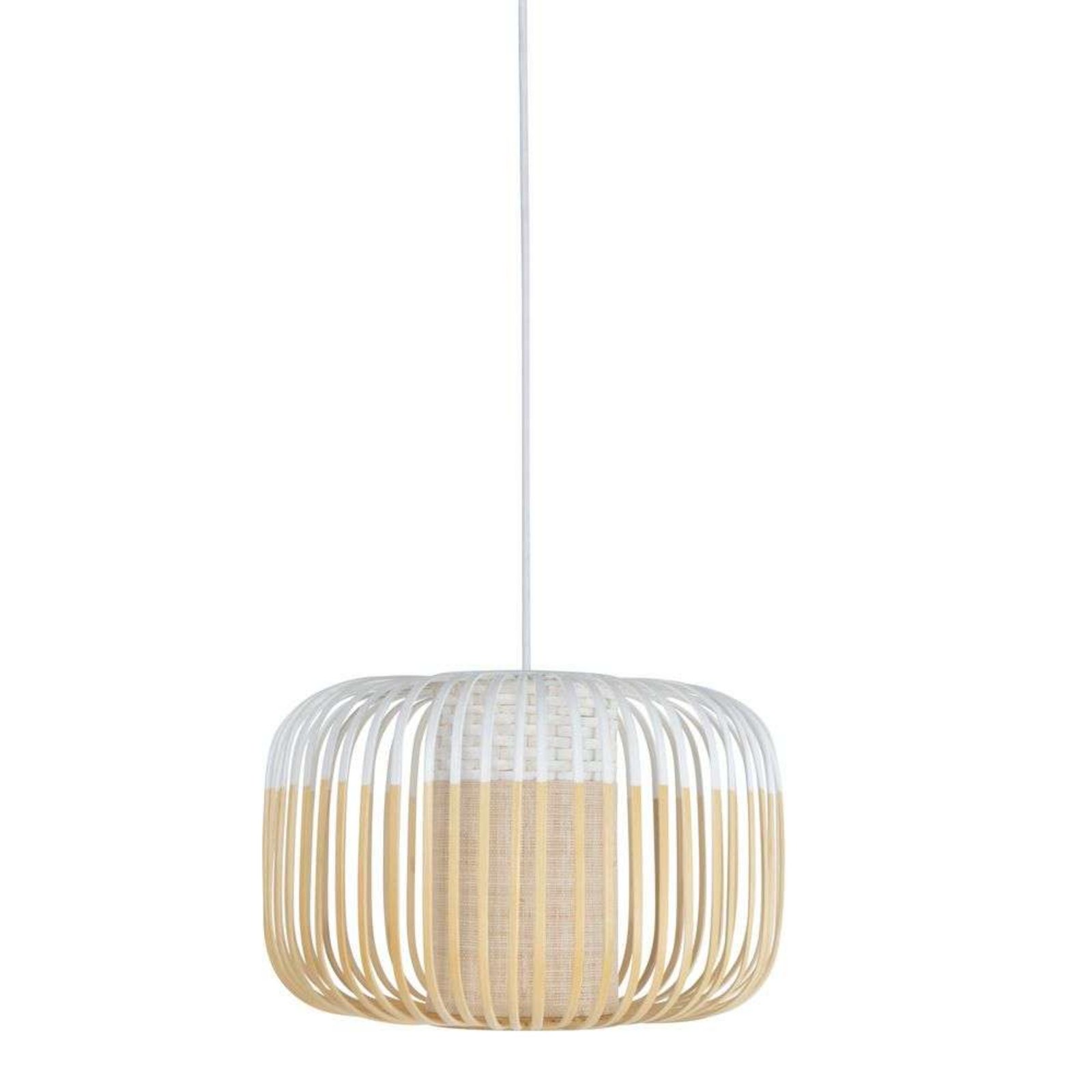 Bamboo Candeeiro Suspenso S White - Forestier