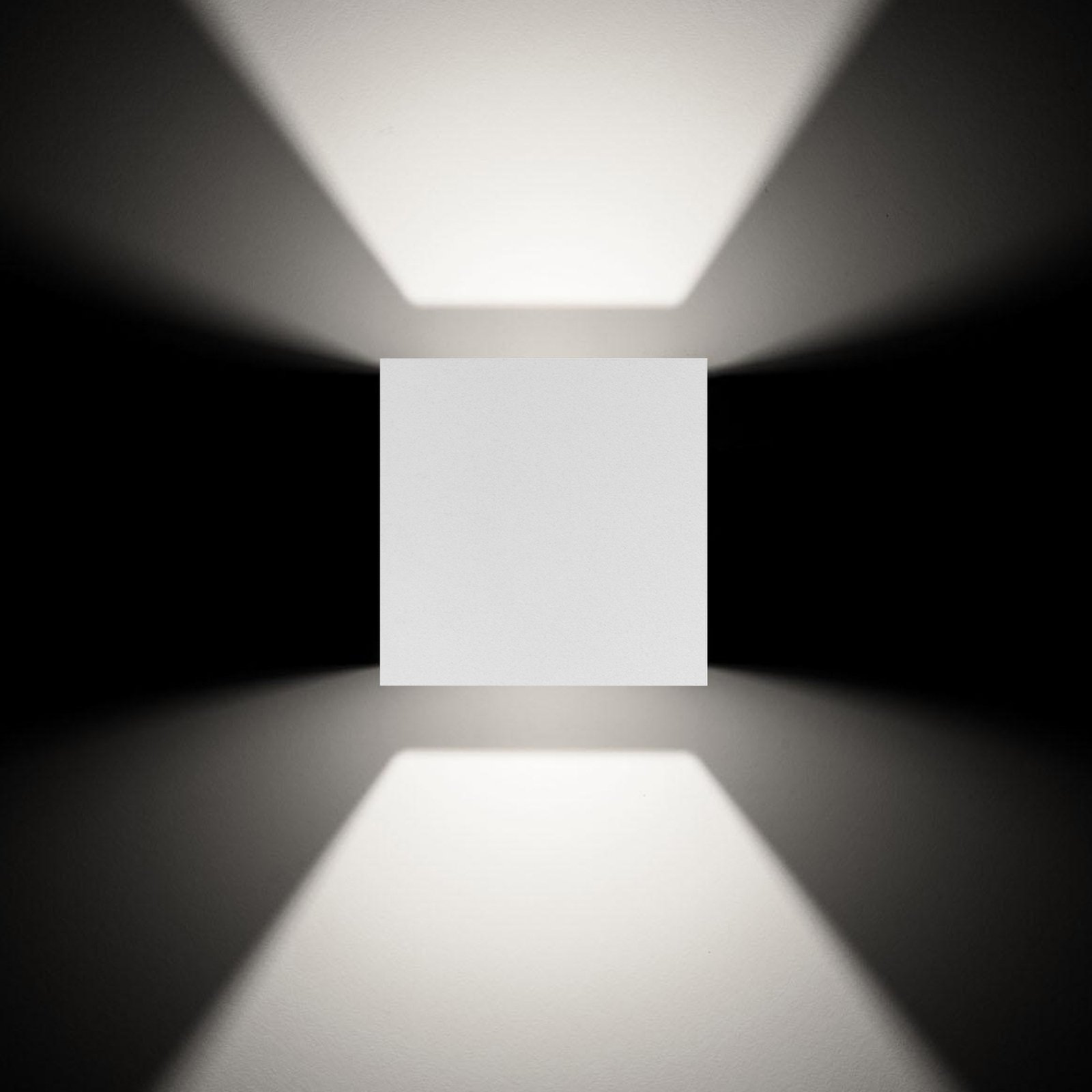 LED külső fali lámpa 5081 fel/le fehér
