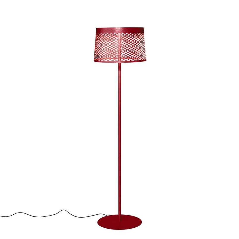 Foscarini - Twiggy Grid Lettura Outdoor Floor Lamp Carminio