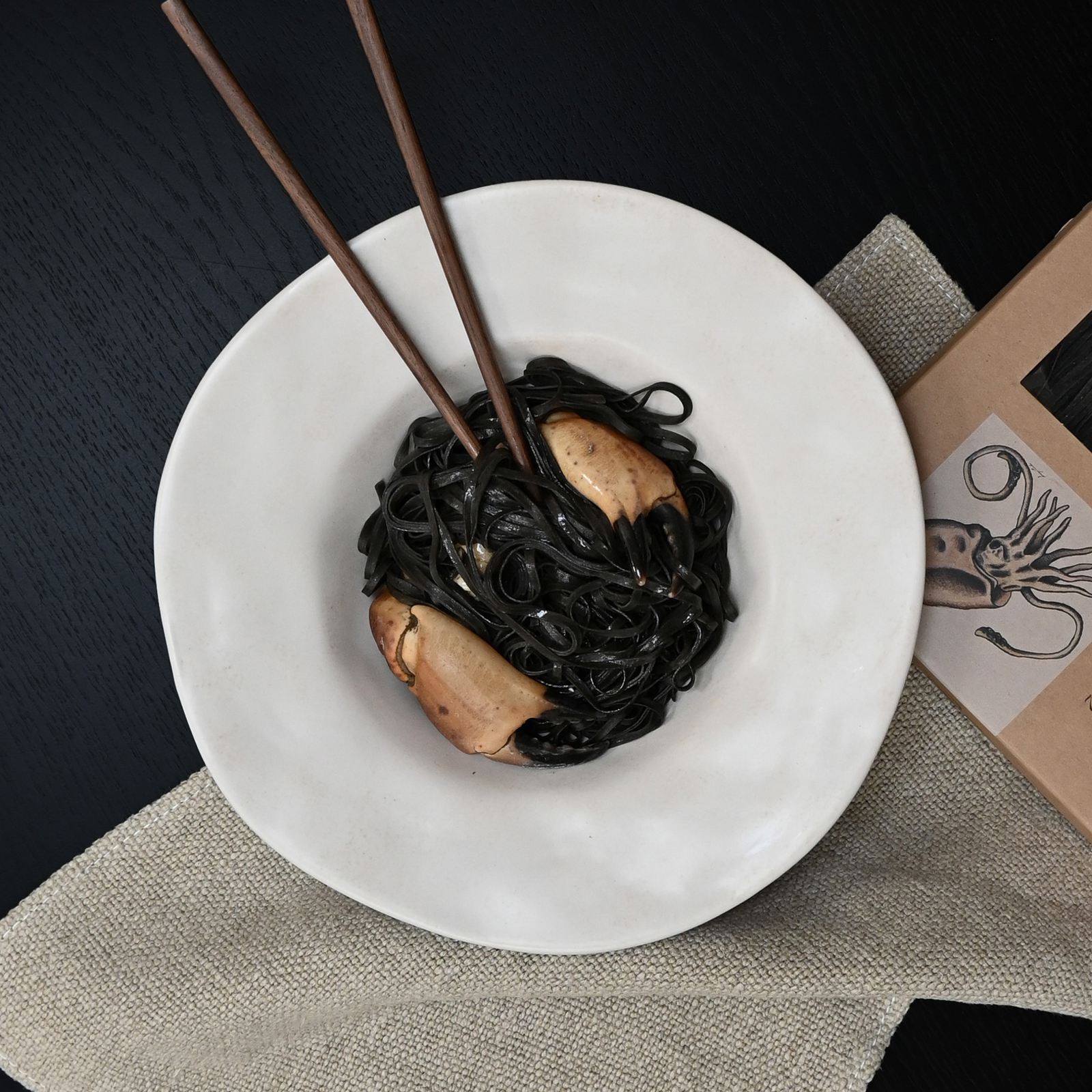 Talerz Native, wysokość 7 cm, kamień, biały – 101 Copenhagen