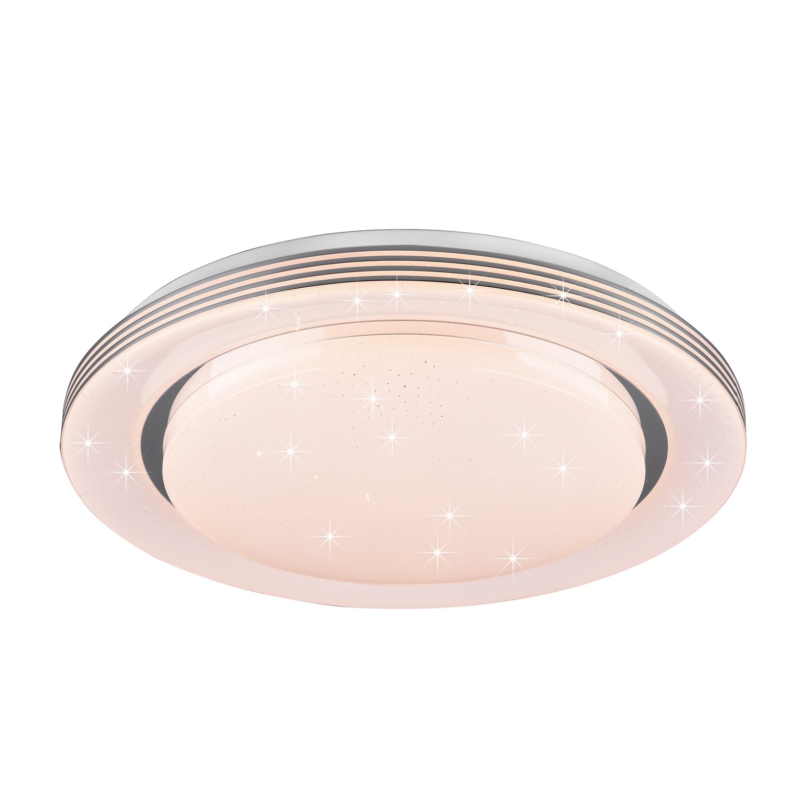 LED-Deckenlampe Atria, Ø 48 cm, weiß, Kunststoff, CCT