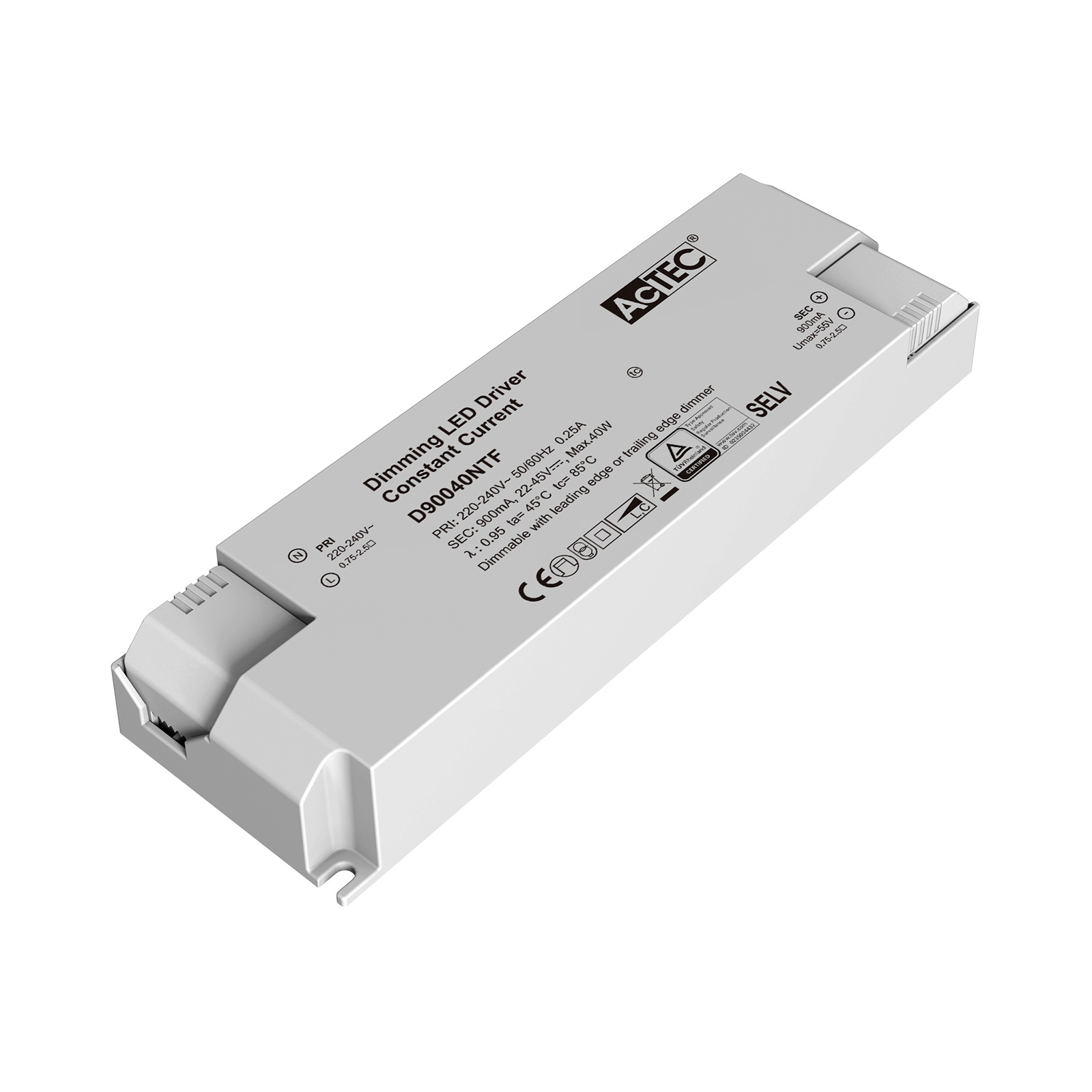 AcTEC Triac LED driver CC max. 40W