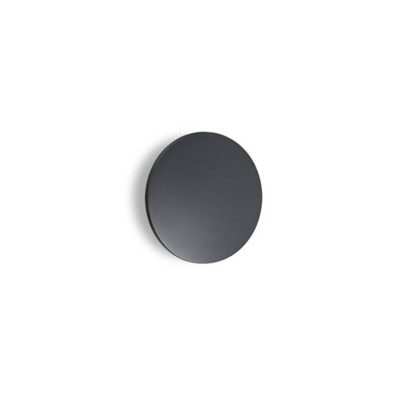 Ideal Lux LED-Außenwandlampe Punto anthrazit Ø 24 cm, Metall