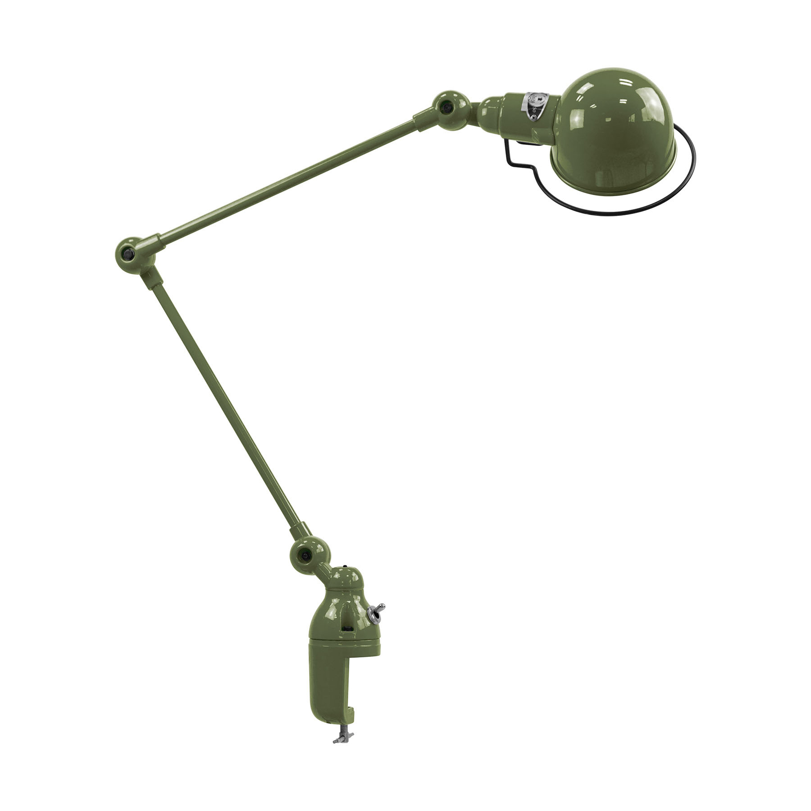 Jieldé Signal SI332 bordlampe med klemme, grønn