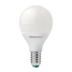 E14 2,9W LED-Tropfenlampe matt, 2.700K