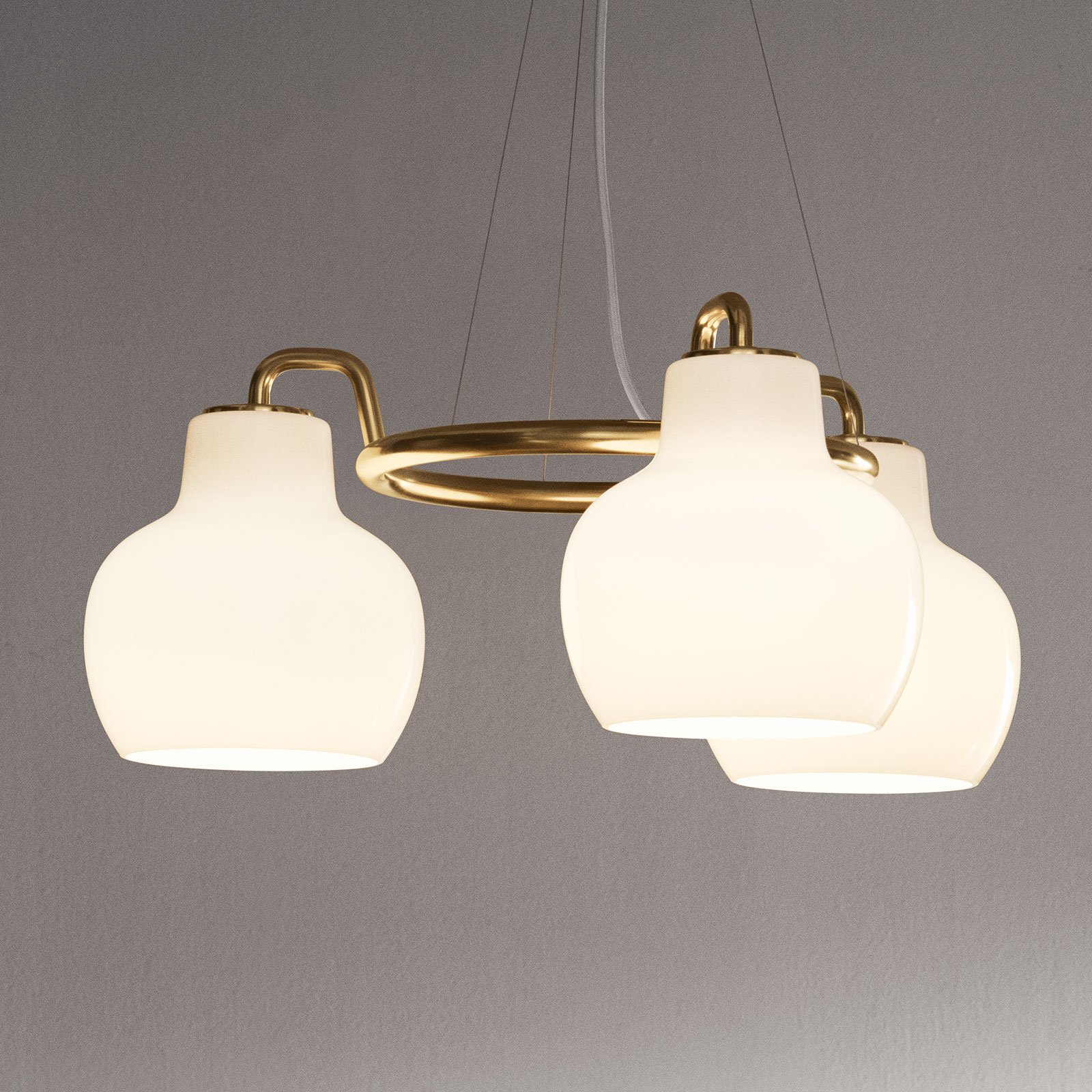 VL Ring Crown 3 Hanglamp Opal - Louis Poulsen