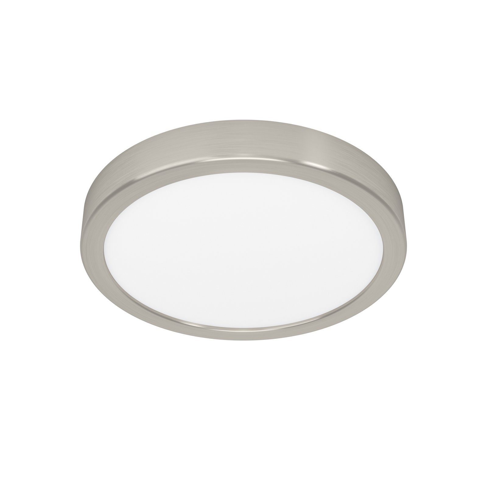 Panou LED de suprafață Fueva 5 IP20 830 nichel Ø21cm