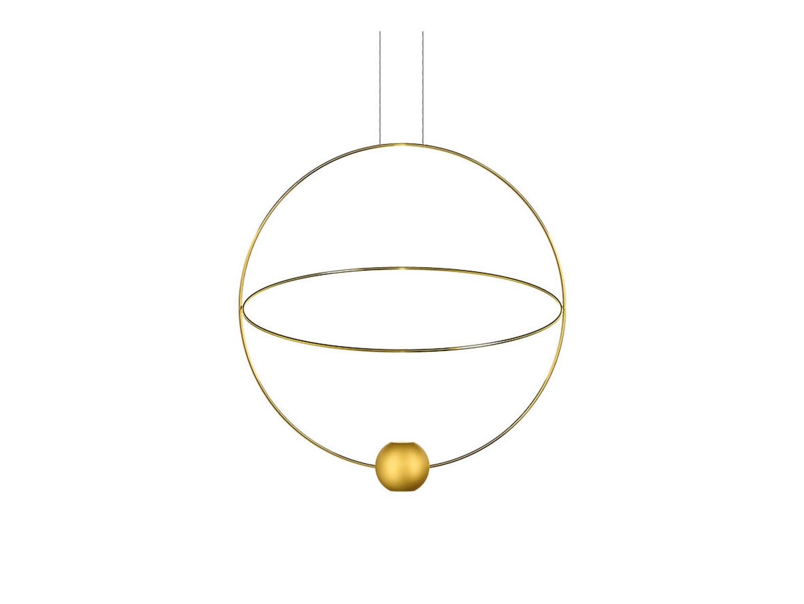 Elara Lustră Pendul Medium 3000K Gold - Lodes