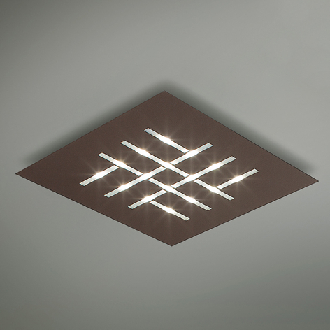 Pattern - quadratische LED-Deckenlampe