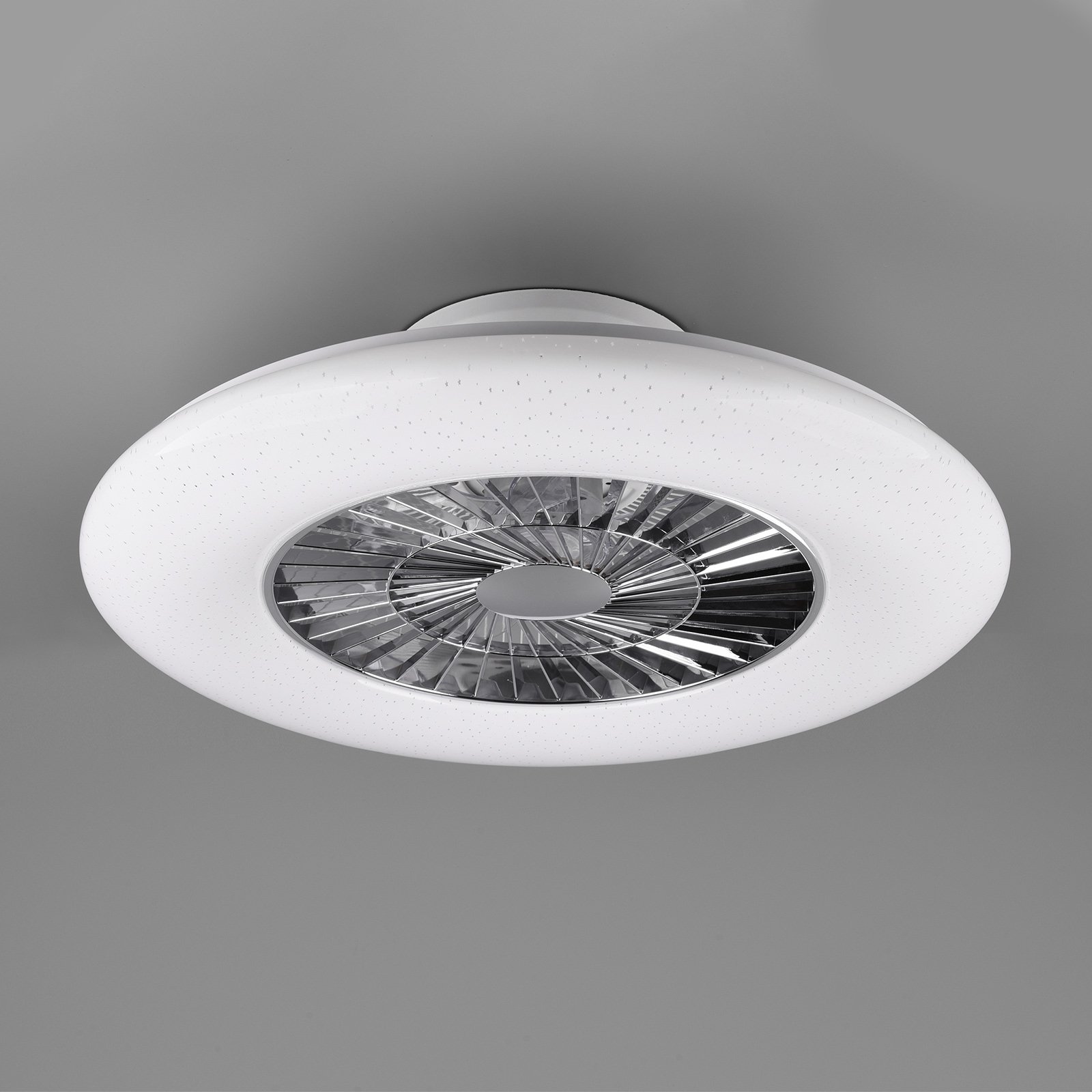 Visby LED-loftventilator, Ø 60 cm, Tunable White