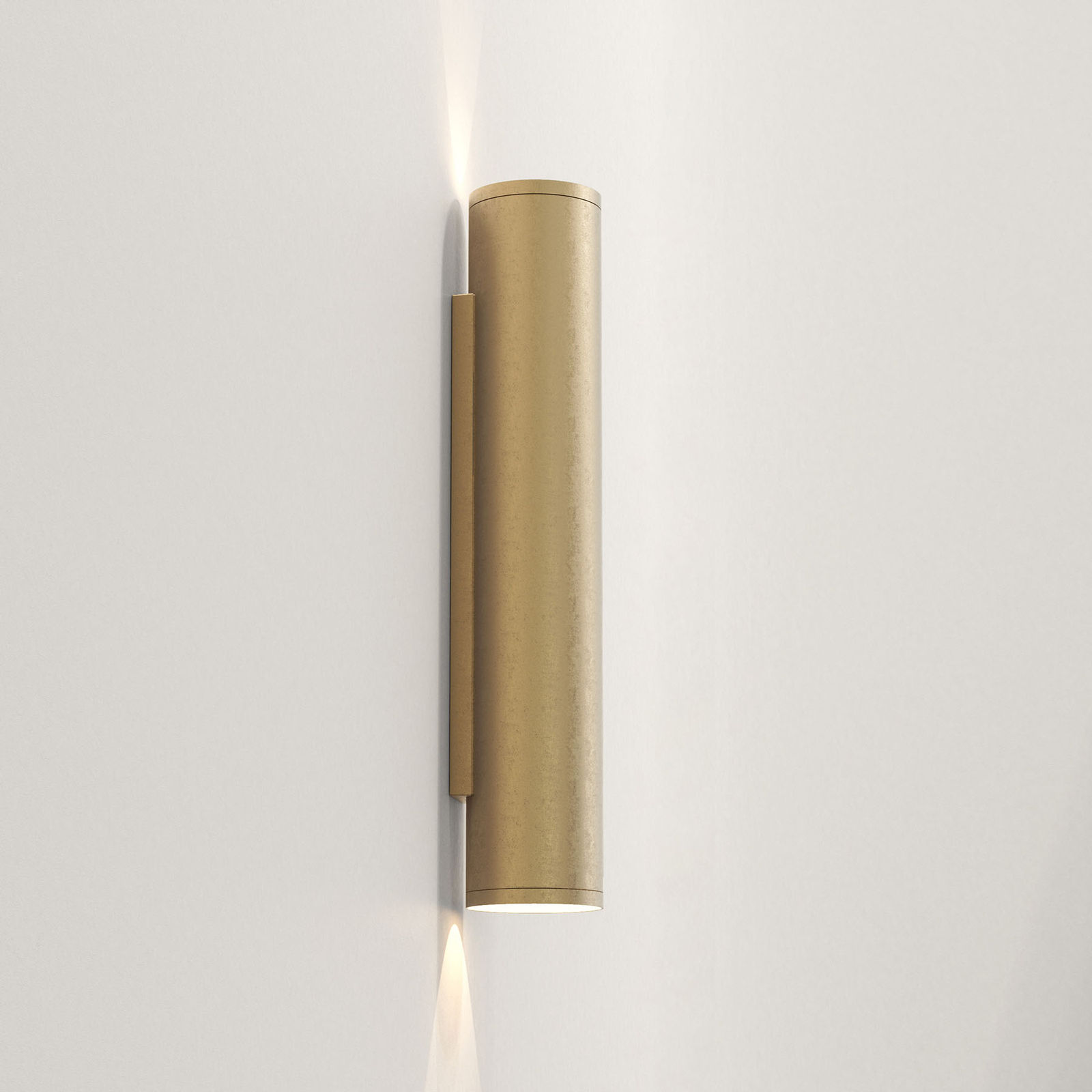 Astro Ava 400 Coastal outdoor wall light, brass