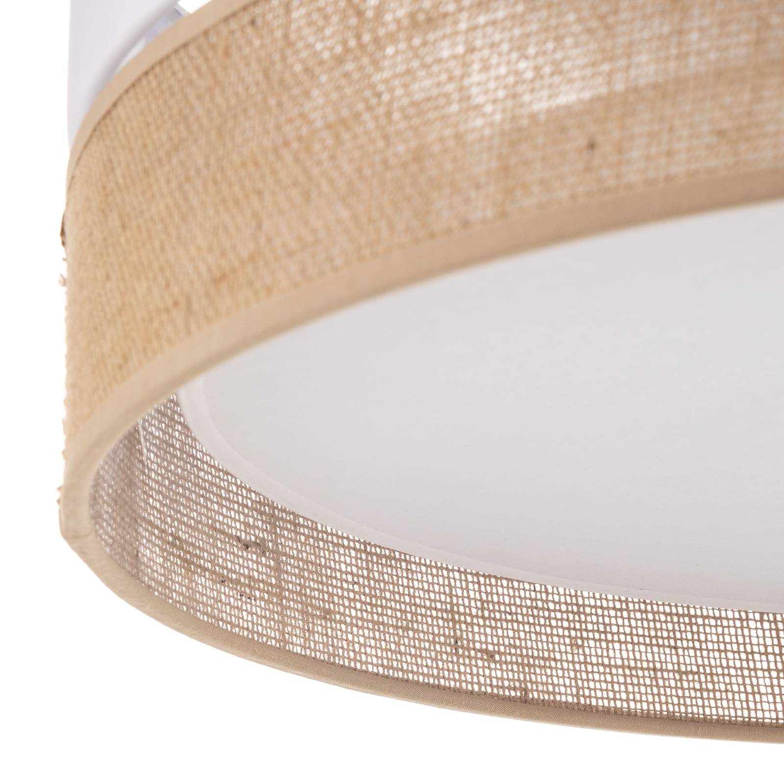 Lampa sufitowa Linobianco, Ø 45 cm