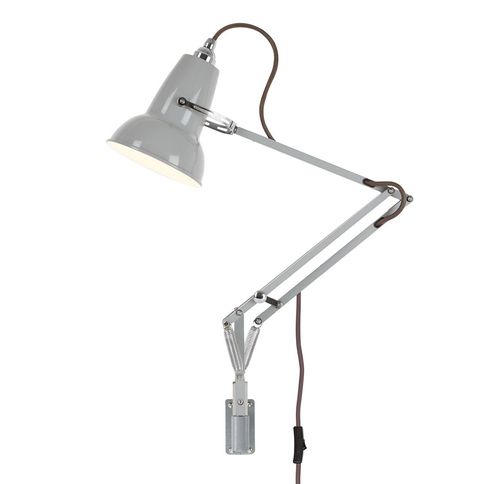 Anglepoise Original 1227 Mini LED-Anbauwandleuchte, grau