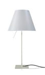 Costanza Stolní Lampa s Dimmer Aluminium s White - Luceplan